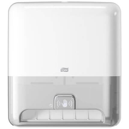 Tørkepapir dispenser - H1 Tork Matic sensor, hvit