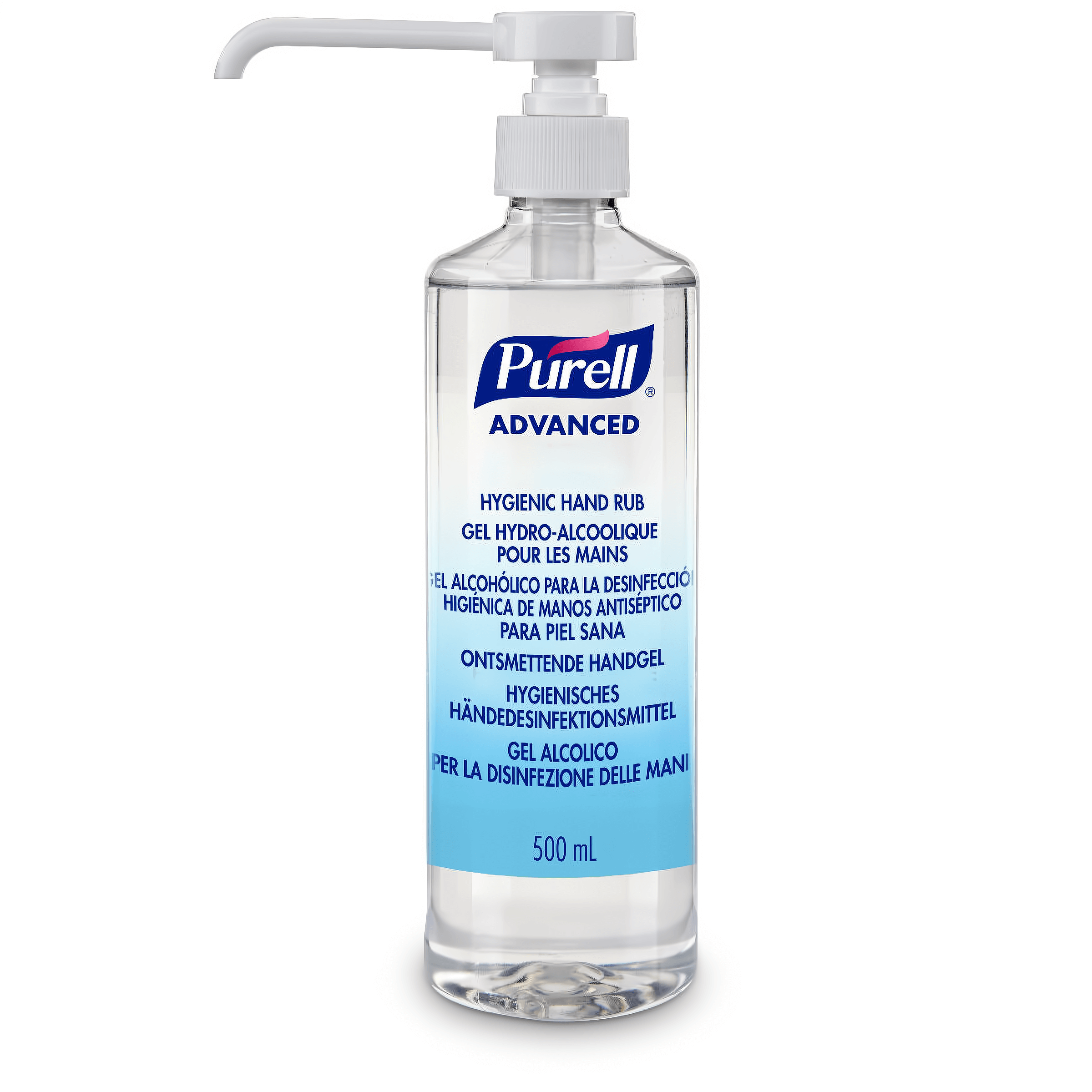 Purell® advanced hygienisk hånddesinfeksjon, 500 ml pumpeflaske