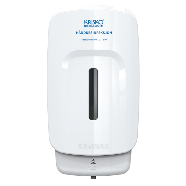Fooom berøringsfri dispenser desinfeksjon hvit