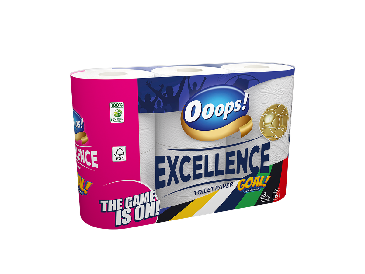 Toalettpapir Ooops! Excellence Goal 21m 3l