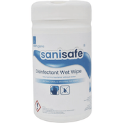 Sanisafe wipes 200stk 13x13cm