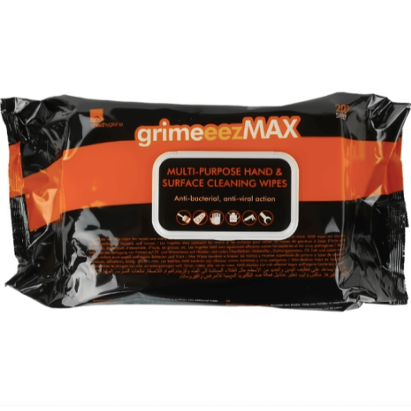 GRIMEEZ MAX SKRUBBKLUT FLOWPACK 200STK 20X22CM