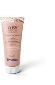 Håndkrem ABS Skincare 50ml, pleier og myker opp tørre hender med fokus på håndkrem for tørre hender 50ml.