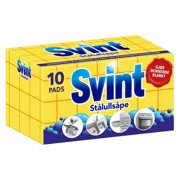 Stålull Svint pads (10)