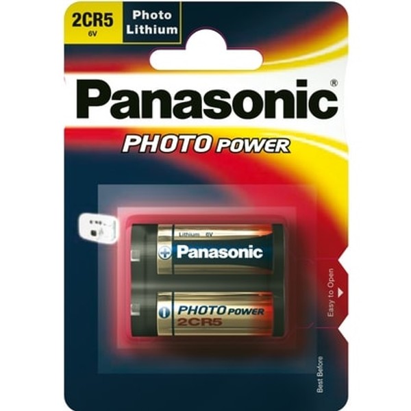 Batteri Panasonic LP lithium 2CR5