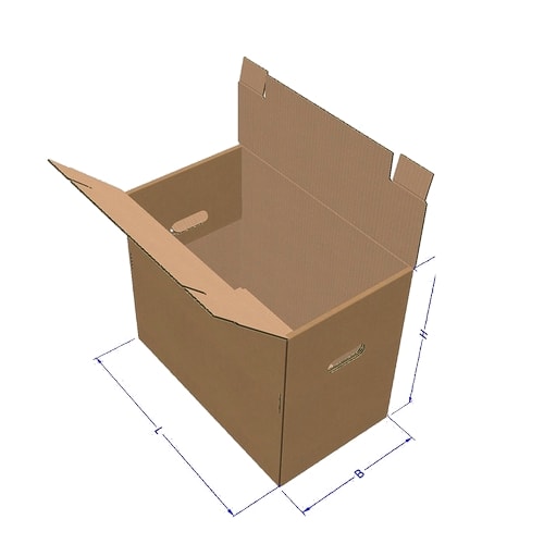 Flyttekasse modul 56x33x40,6cm