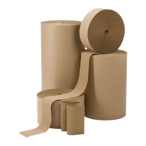 Bølgepapp ensidig 100cmx75m