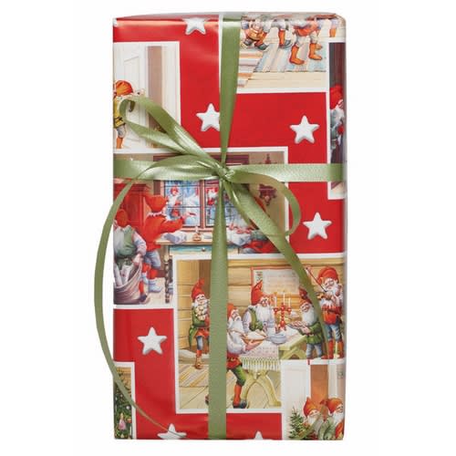 Julepapir LC stjerner 54cm