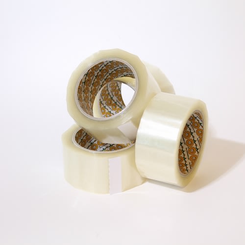 Tape emb. 50mmx66m PP32 akryl HT klar