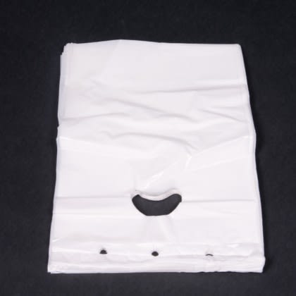 Bærepose Hvit 25x35+3cm 27 my blokk