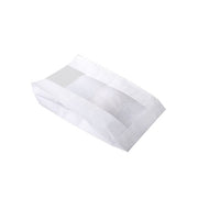 Pose baker hvit 2kg m/vindu - 1000 stk