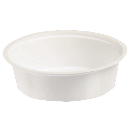 Demobeger plast hvit 75ml