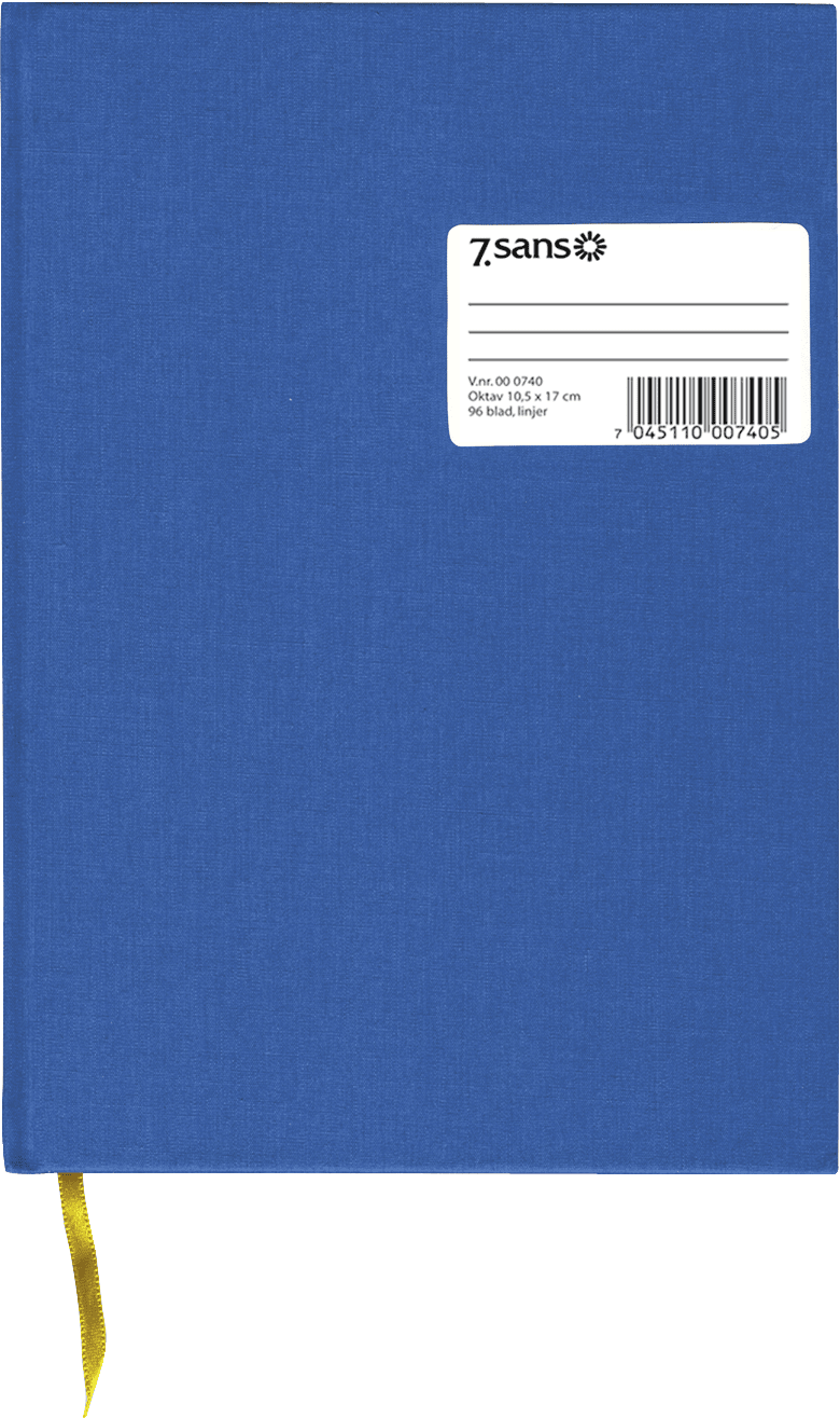 Protokoll A4 144 blad linjert