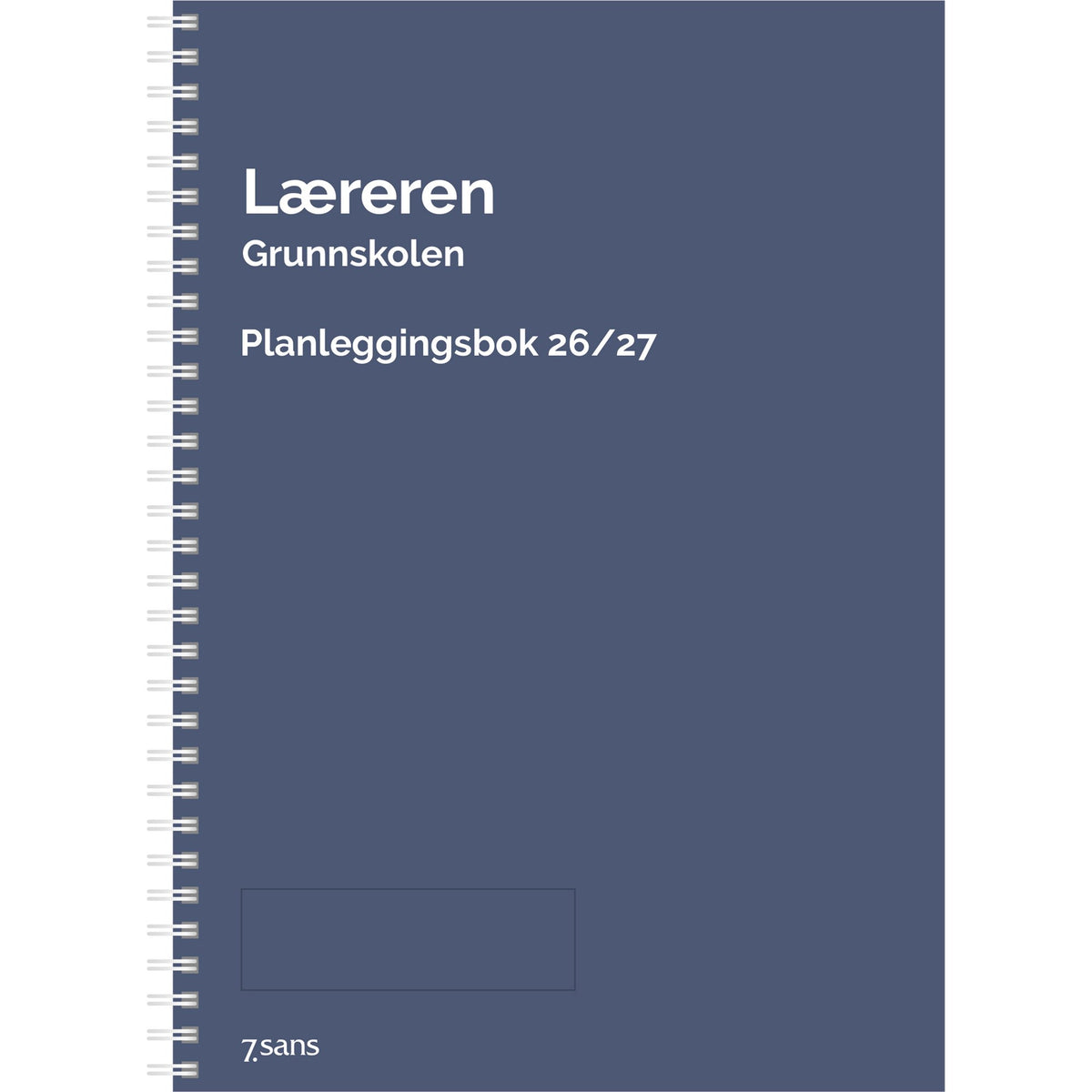 Planleggingsbok grunnskole 2026/2027