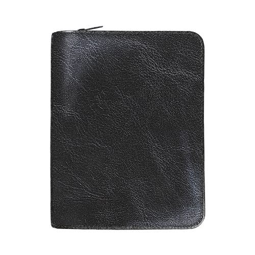 Aplan Æge A6 ekte lær sort