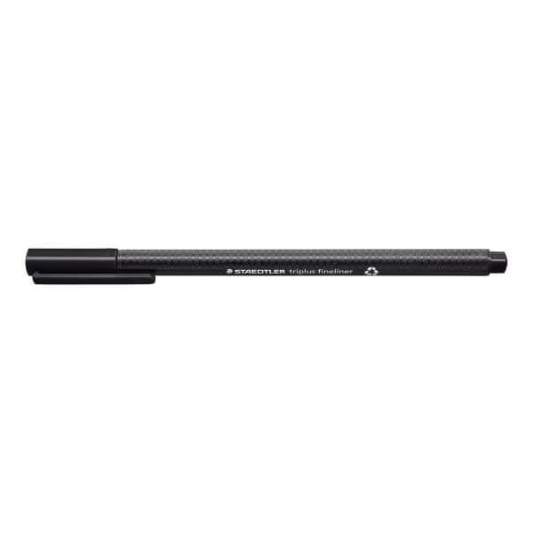 Fiberpenn Triplus finel. 0,3mm sort