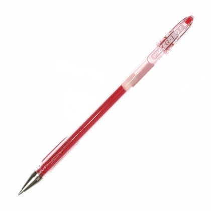 Rollerpenn Gel Pilot G1 0,7 mm rød