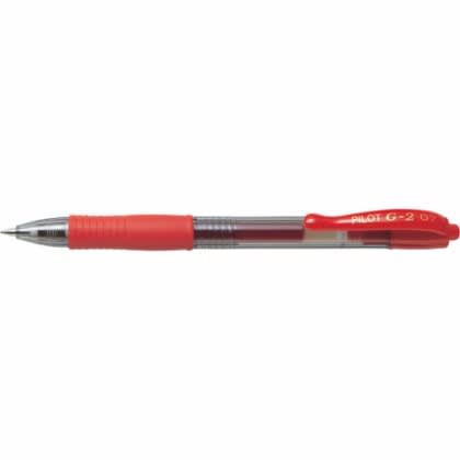 Rollerpenn Gel Pilot G2 0.7mm rød