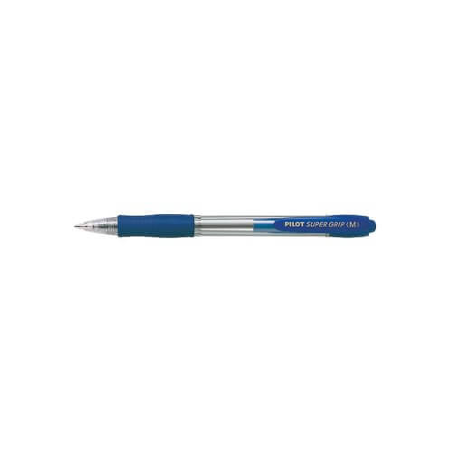 Kulepenn Pilot Supergrip M blå