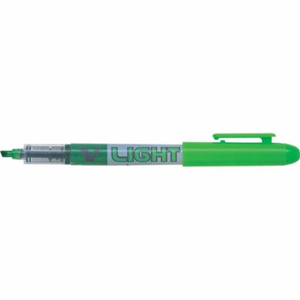Textmarker Pilot V-light 3,3 grønn