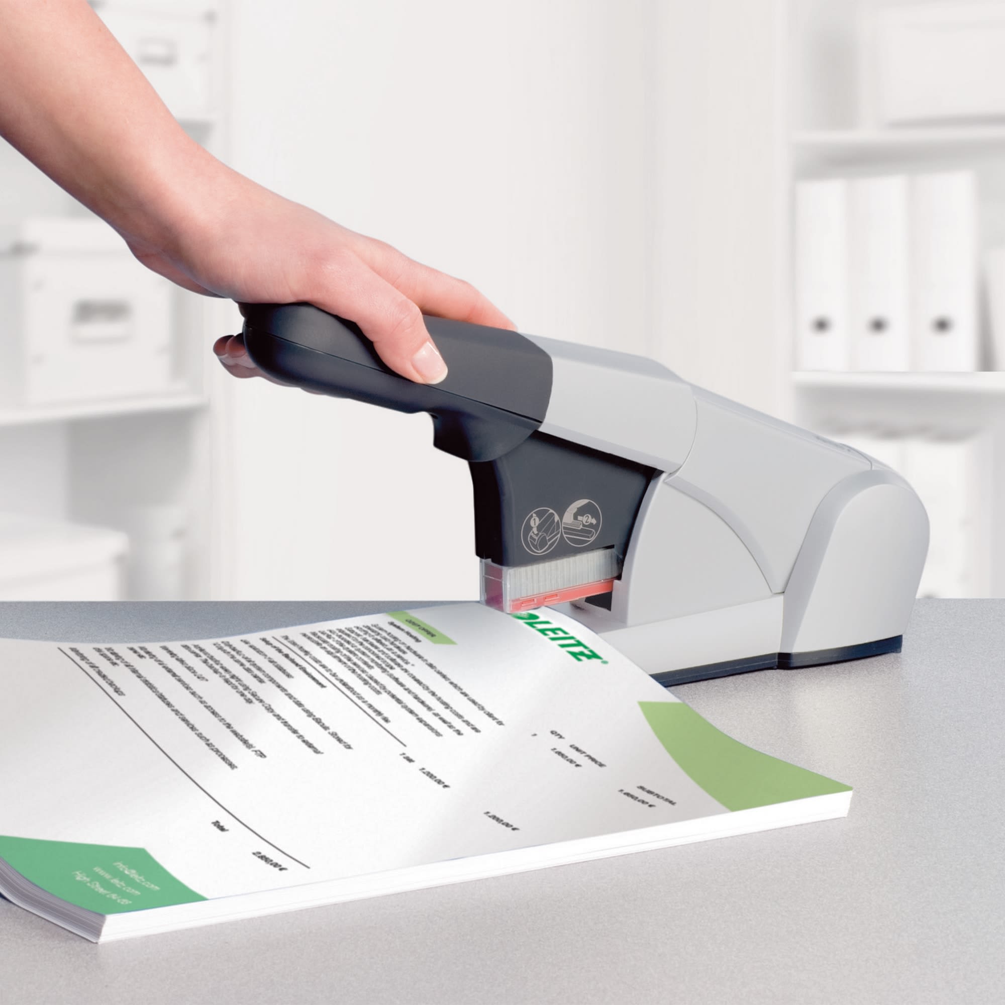 Stiftemaskin Leitz 5551 HD 80 ark