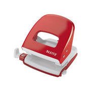 Hullemaskin Leitz 5008 2-hull rød