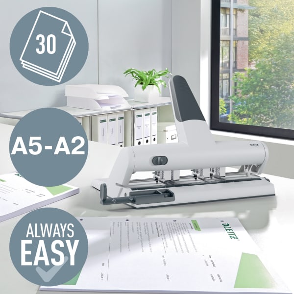 Hullemaskin Leitz 5114 4-6 hull/30 ark