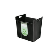 Papirkurv Leitz Basko 40L sort