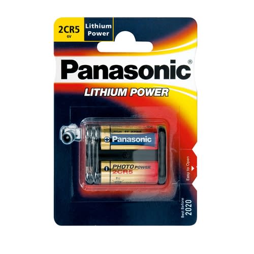 Batteri Panasonic LP lithium 2CR5