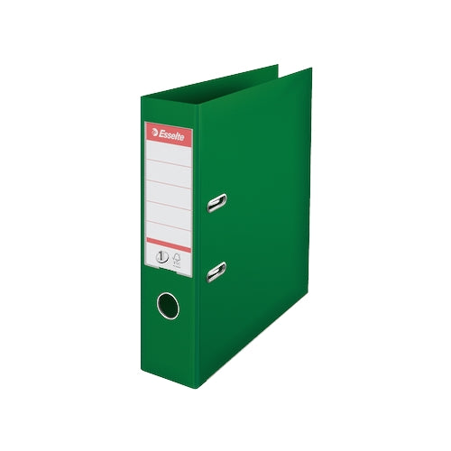 Brevordner A4 Esselte No1 PP 75mm grønn