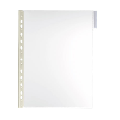Plastlomme A4 med fane