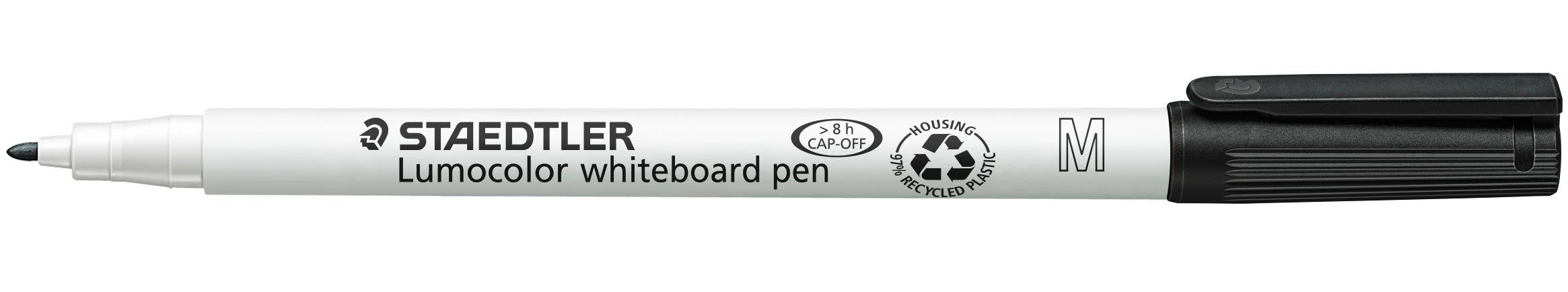 Whiteboardpenn Lumocolor 1,0mm sort