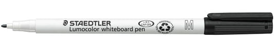 Whiteboardpenn Lumocolor 1,0mm sort