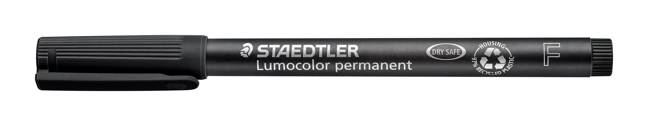 Merkepenn Lumocolor perm. F sort