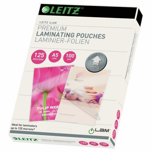 Lamineringslomme A5 gloss 125mic UDT/100