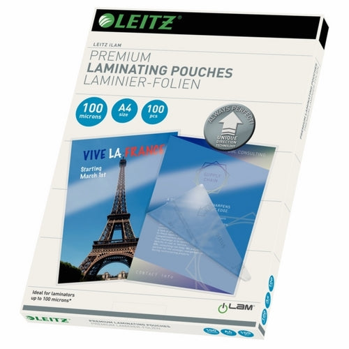 Lamineringslomme A4 gloss 100mic UDT/100