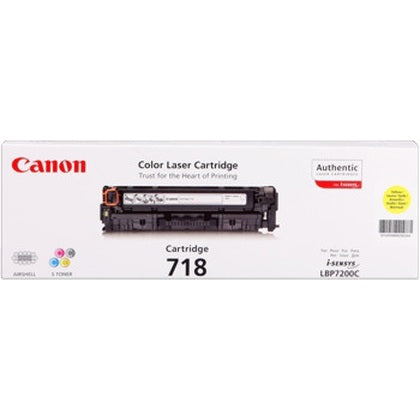 CANON CRG-718Y cartridge yellow LBP7200C