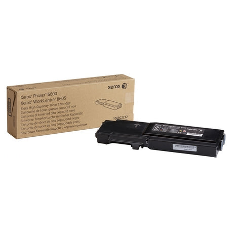 Toner Xerox Phaser 6600 sort 8k