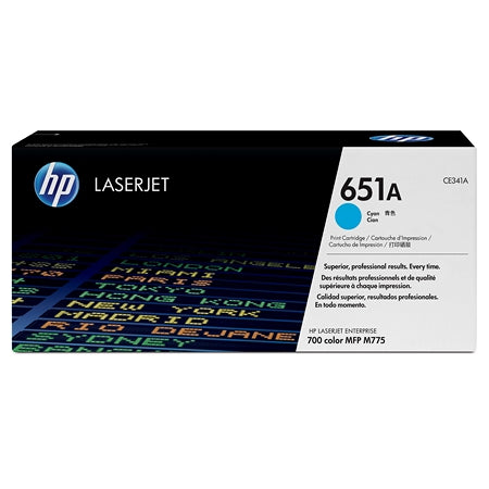 HP Toner 651A Cyan