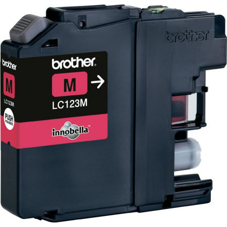 Blekk Brother LC-123M magenta