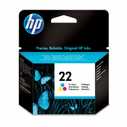 HP 22 original ink cartridge tri-color