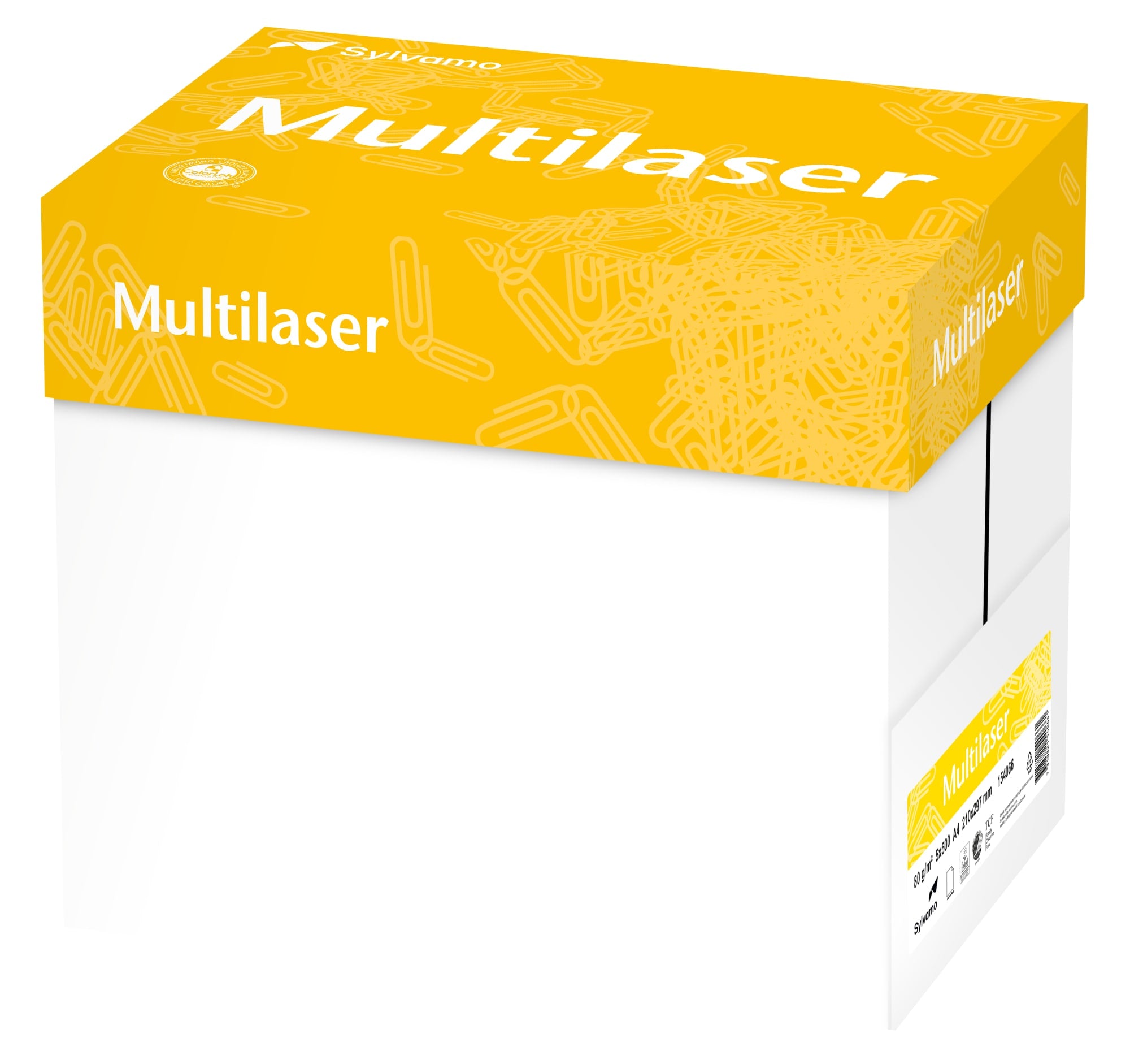 Kopipapir MultiLaser A4 80g Xpressboks