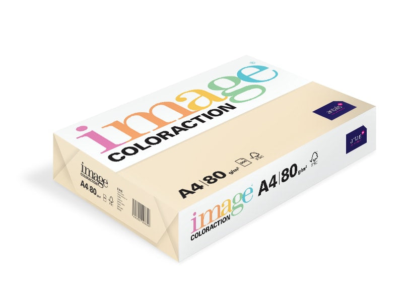 Kopipapir A4 80g pale cream