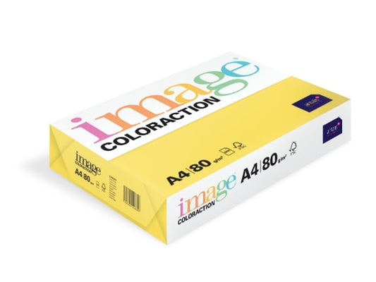 Kopipapir A4 80g deep yellow
