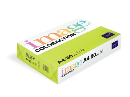 Kopipapir A4 80g neon green