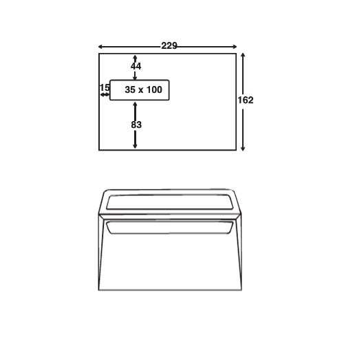 Sober mappe C5 SK v.16 90g