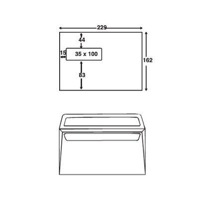 Sober mappe C5 SK v.16 90g