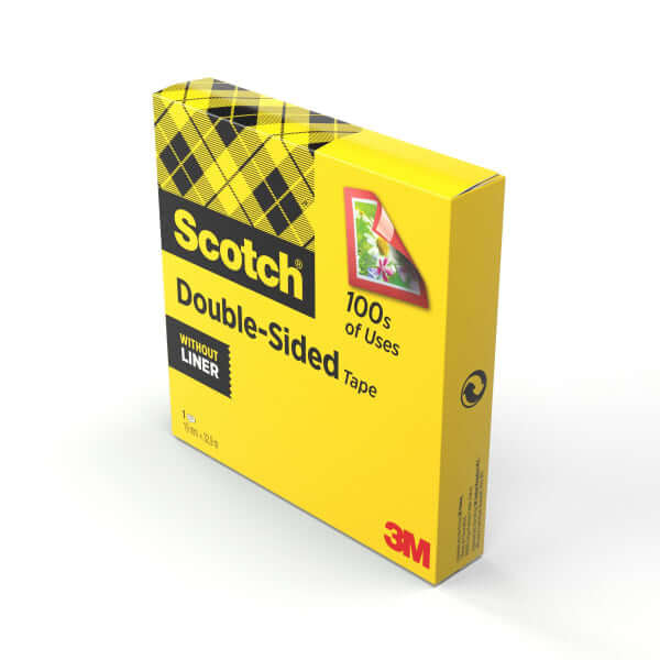 Dobbeltsidig tape 665 19mmx33m