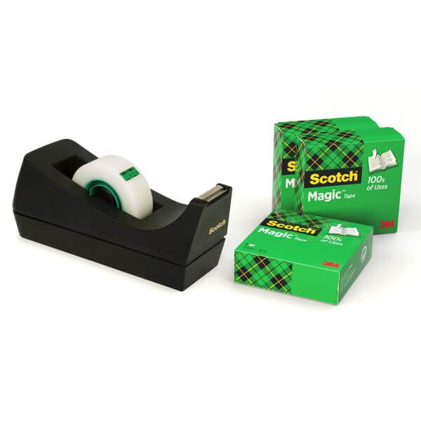 Kontortape 810 4 rl(19x33)+disp C38