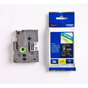 Tape Brother TZe-325 9mm hvit/sort